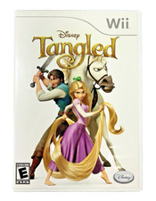 Disney Tangled 2006 Nintendo Wii Video Game Disc in Case Tested