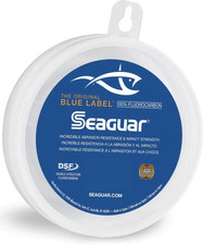 Seaguar Blue Label 100 Fluorocarbon Leader Line Spool 25, 50, 100yd