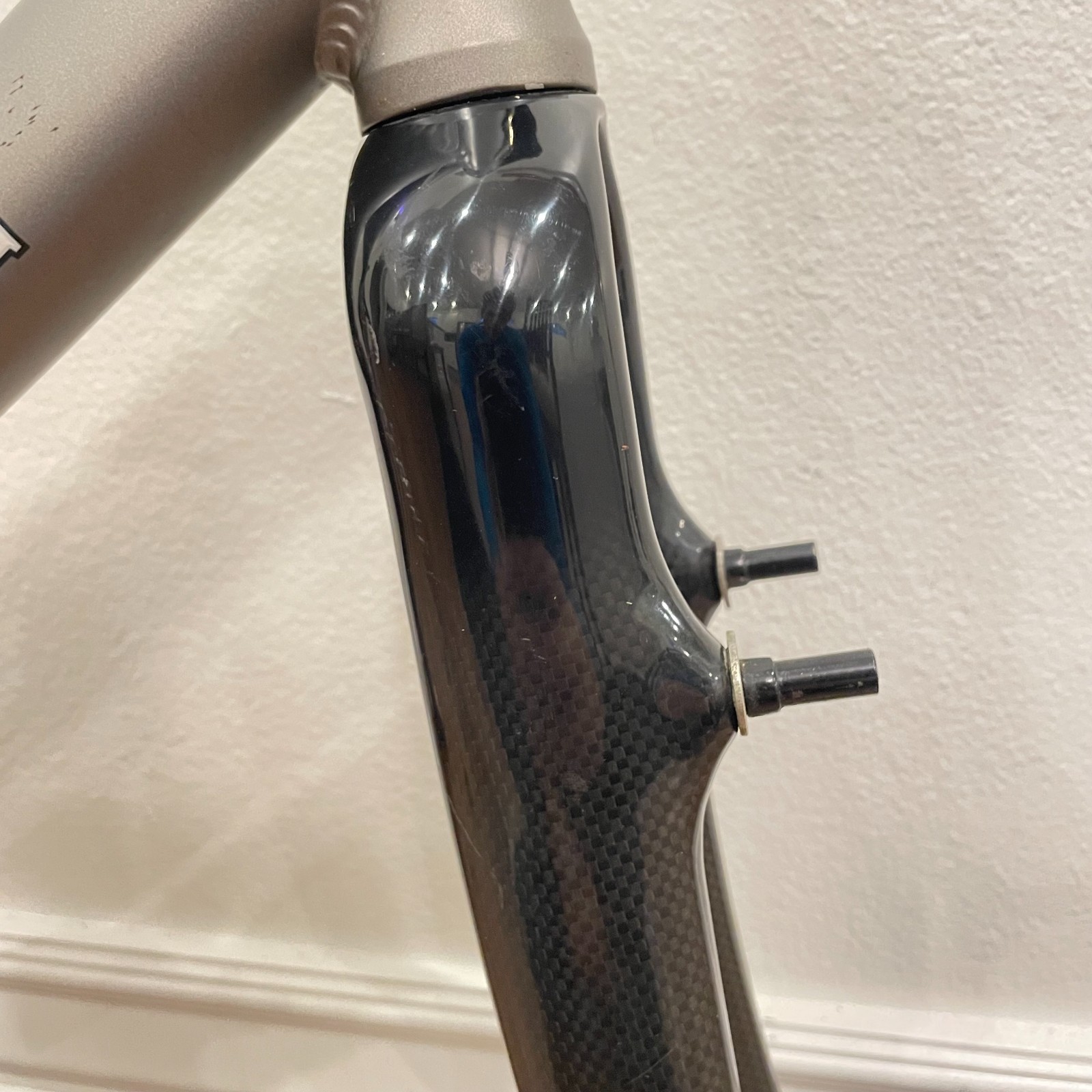 Motobecane Fantom CX Aluminum Carbon Road Bike Frame 52 cm Gray