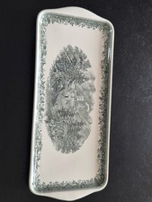 VILLEROY ET BOCH PLAT A CAKE BURGELAND VERT - ALLEMAGNE