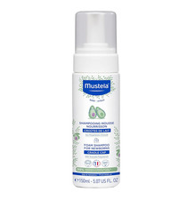 Mustela Cradle Cap Foam Shampoo for Newborn - Baby Shampoo with Naturally Derive