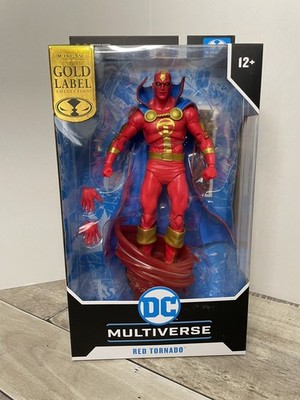 McFarlane DC Multiverse Red Tornado Gold Label DC Classic 7  Figure NEW Sealed