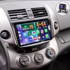 Apple Carplay For Toyota RAV4 2007-2012 Car Stereo Radio Android 15 GPS WIFI+Cam