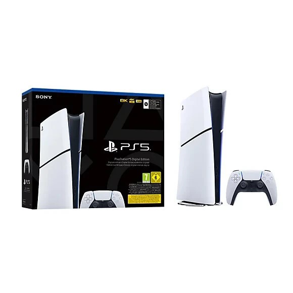 Sony Playstation 5 Ps5 Slim Konsole 825GB Digitale Edition "Chassis E"