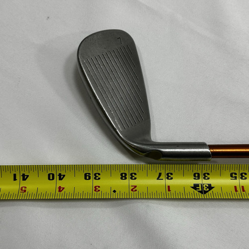 Ping G10 Yellow Dot 7 Iron Factory TFC 129 I Graphite Shaft Regular Flex GP Grip - Picture 11 of 11