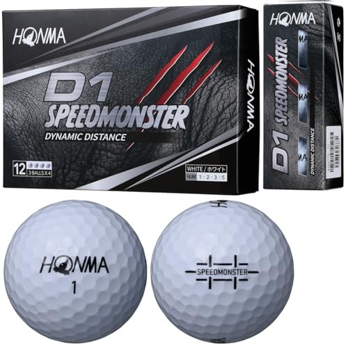 Honma Golf Ball D1 SPEED MONSTER 3 Dutzend Set (36 Stück) - Bild 1 von 1