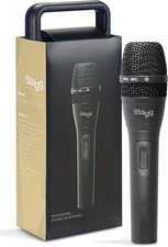 Stagg SDM80 Handheld Dynamic Cardioid Microphone with Protective Case and Cable