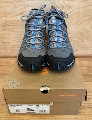 Merrell Crosslander 2 Mid Waterproof Charcoal Tahoe 9 M J035762 Ships FAST!