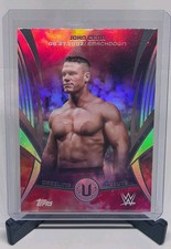 Topps Universe WWE John Cena International Impact And Dazzling Debuts Cards