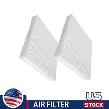 2x Cabin Air Filter Set For Audi A3 RS3 S3 TT Quattro VW Golf Jetta Tiguan Atlas