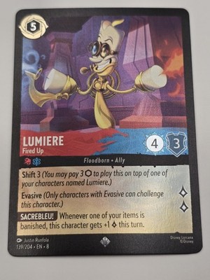 Lumiere - Fired Up 139/204 Reign of Jafar Cold Foil