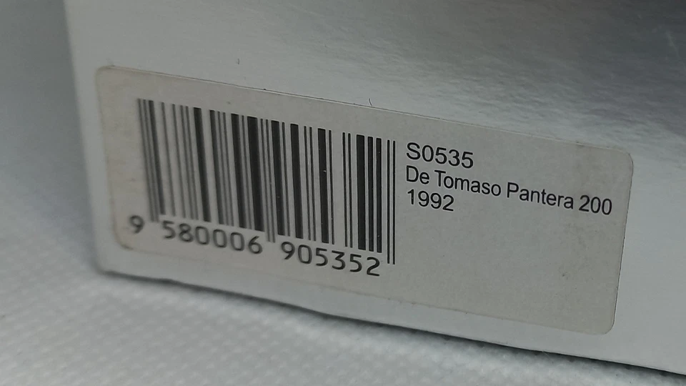 De Tomaso Pantera 200 1992 1/43 Spark S0535 - Immagine 4 di 4