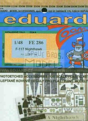 EDUFE286 1:48 Eduard Color PE - F-117 Nighthawk (TAM kit) #FE286