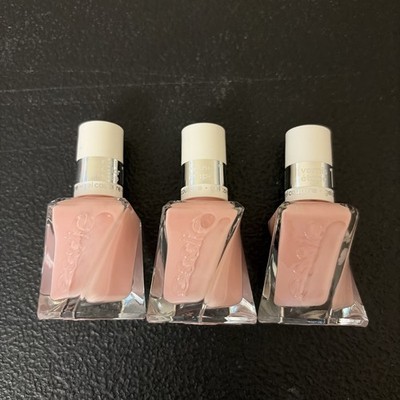 Pack of 3 Essie Gel Couture Nail Polish Gossimer Garments #49 0.46oz