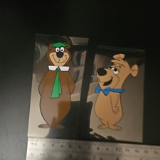 Vinyl sticker Yogi bear and boo boo for water bottles and cups ipads