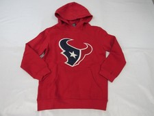 New Houston Texans YOUTH Size S 8 Heathered Red Hoodie