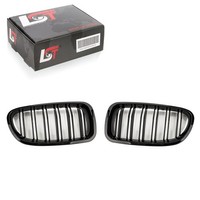 Performance KüHlergrill Doppelsteg Nieren GläNzend Schwarz FüR BMW 5Er F10 F18