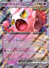 Scream Tail ex 094/167 Double Rare Twilight Masquerade Pokemon Holo Near Mint