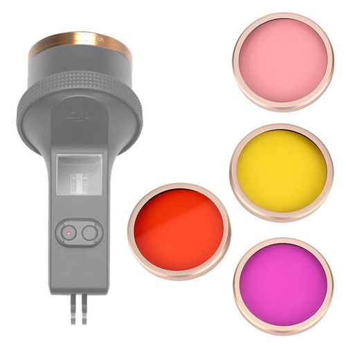 Jsr Junestar 4 Colors Waterproof Diving Lens Filter Underwater Case Cover Kit F - Picture 13 of 14