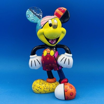 Disney Britto Mickey Mouse Figurine 2013 Romero Britto Pop Art Statue