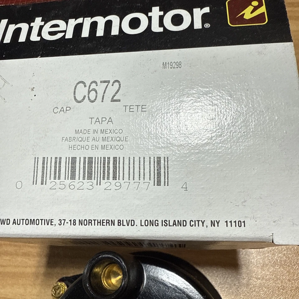C672 Distributor Cap Intermotor Fit For Subaru -Nissan 1989-1994 See Description - Image 2 of 4