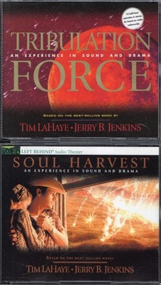 Left Behind 8 CD Audio Drama Lot Tribulation Force & Soul Harvest Tyndale VG+