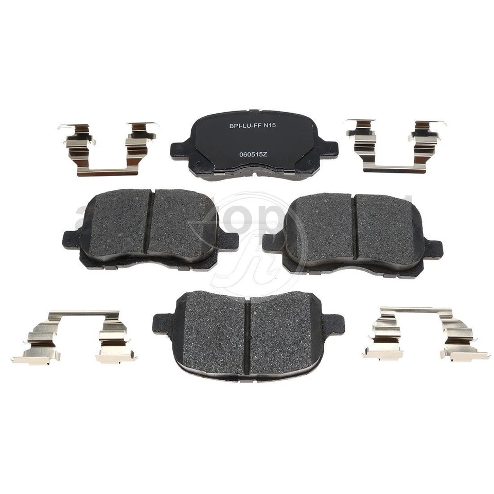 Kit de rotores de freno delanteros y pastillas de freno para Toyota Corolla 1998 1999 2000 2001 2002 Foto 2 de 4