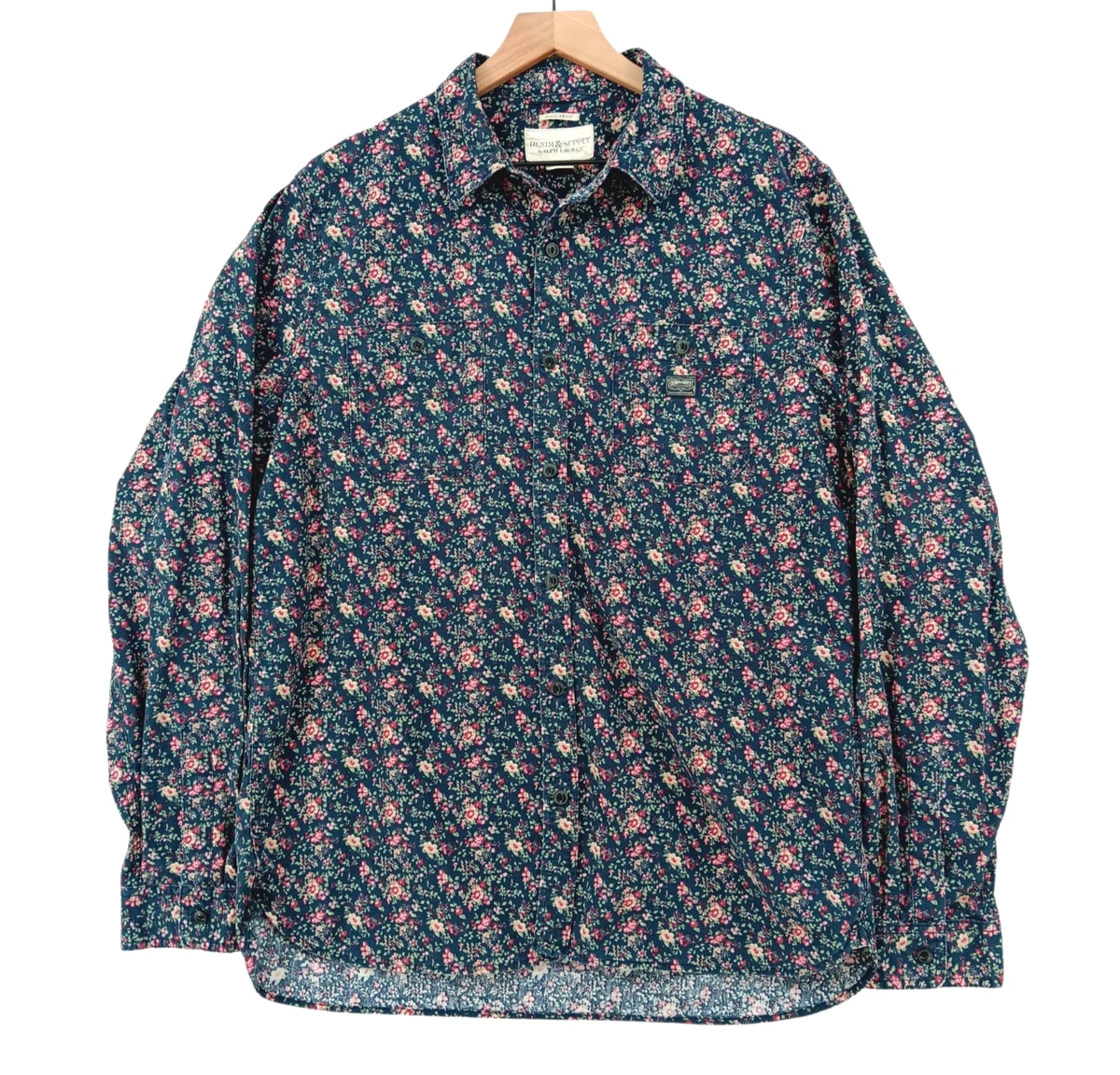 Denim & Supply Ralph Lauren Floral Casual Button-Down Shirts for