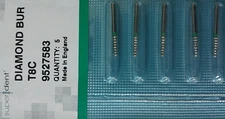 Superdent Diamond Dental Bur T8C Coarse Gross Reduction Taper Round End England
