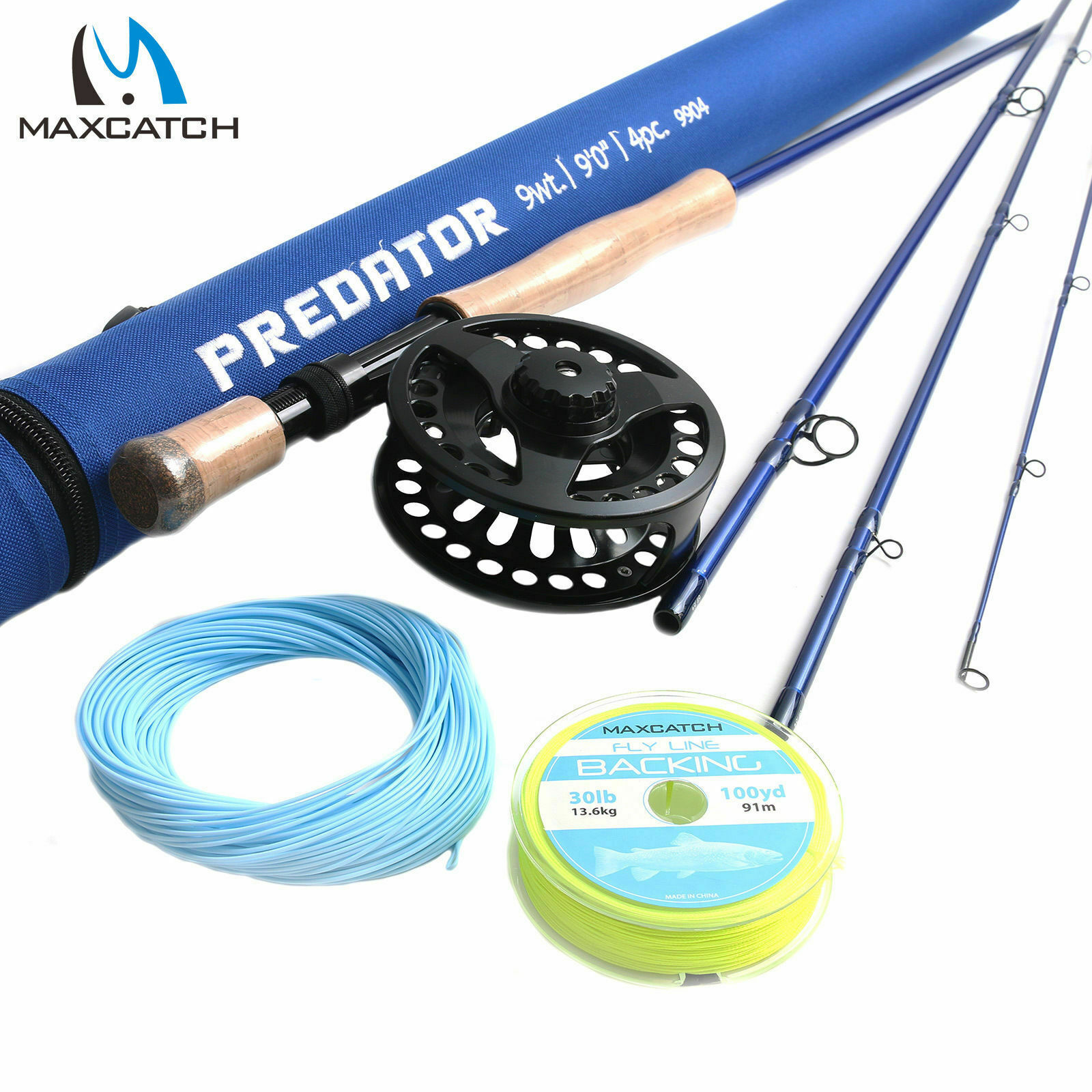 Maxcatch Saltwater Fly Rod Combo 8/9/10WT Fly Fishing Rod & Fly