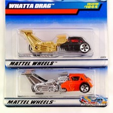 Lot of 2 Hot Wheels Whatta Drag 1999 and 2000 Mainline 22412 29268