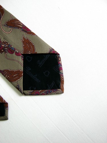 Borsalino Alta Moda Original 100% Seda Silk Hecho En Italia - Picture 3 of 7