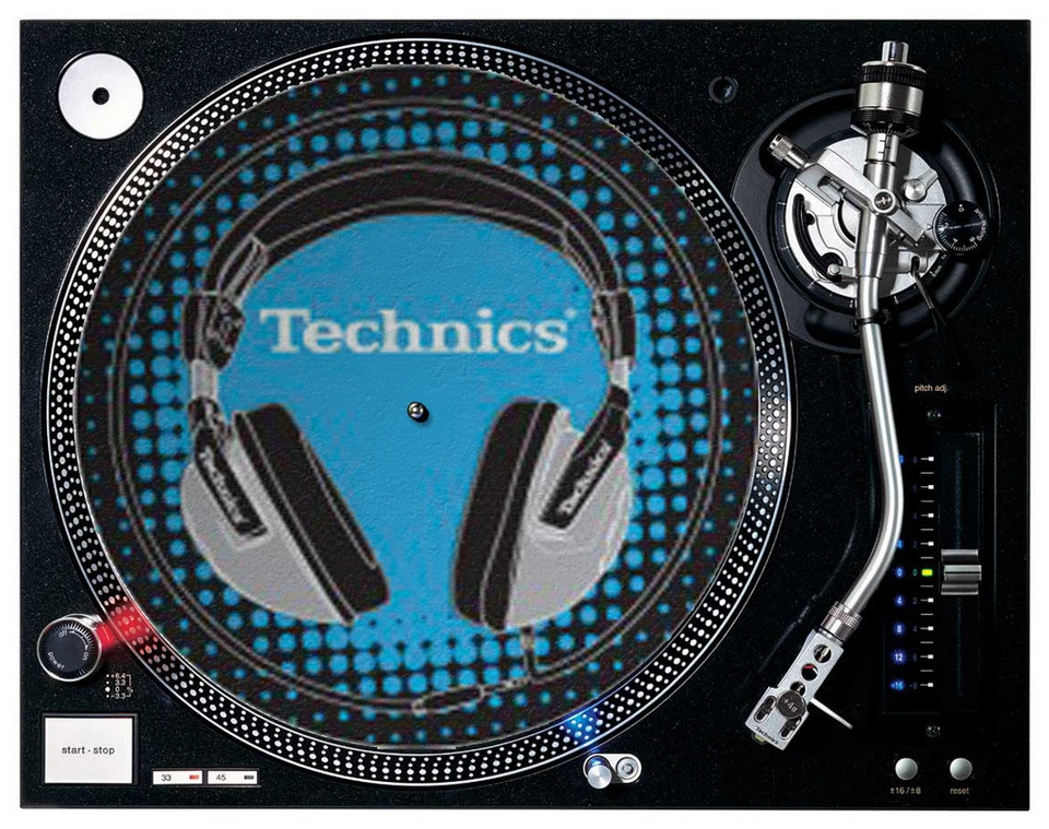 1 par de auriculares Slipmats Technics DMC MCANS Foto 3 de 3
