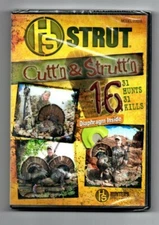 H.S. Strut Cutt'n & Strutt'n Turkey Hunting Bow Big Bucks Hunts Lot DVD