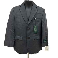NWT Ralph Lauren Boys Sz 18R Medium Gray Classic Sports Coat