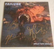 Failure Autographed Wild Type Droid Vinyl LP