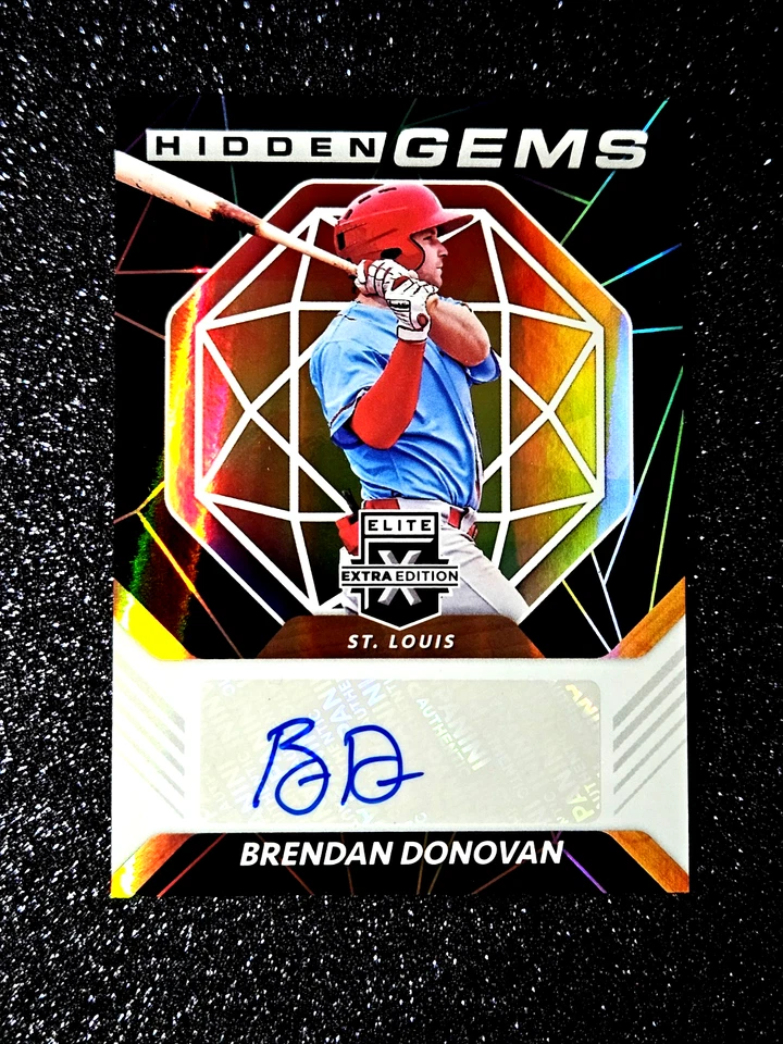 2021 Panini Elite Hidden Gems Black Brendan Donovan Rookie Auto #HG-BD MINT 💥💥 - Image 4 of 4