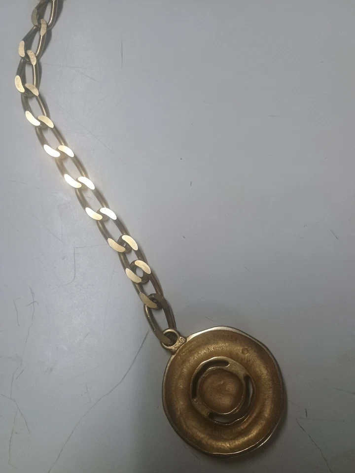 Donna Cintura In Metallo colore oro Vintage - Immagine 2 di 4