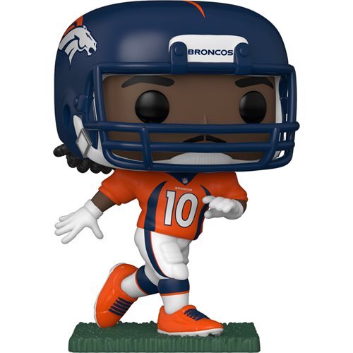 Funko Pop! Football : Broncos #164 - Jerry Jeudy &Amp; Protector