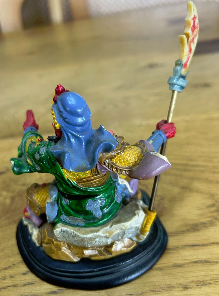 Vintage Figure Of Guan Gong Or Guan Yu Chinese - Image 4 of 4