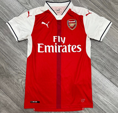 Arsenal London 2016/2017 Home Football Shirt Soccer Jersey Size XS Adult