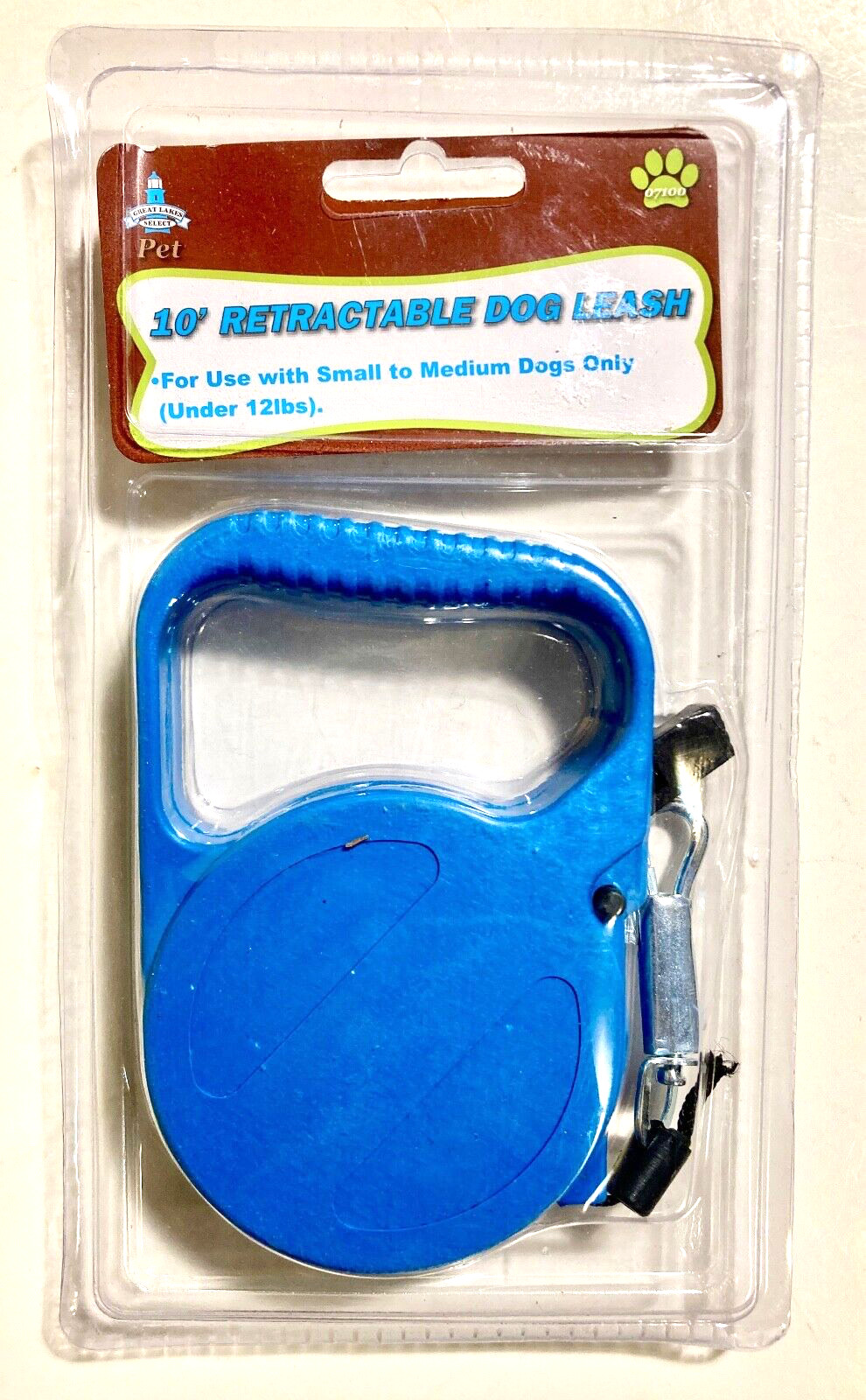 New Great Lakes Select Pet 10 Foot Retractable Dog Leash For Small To Medium Dog