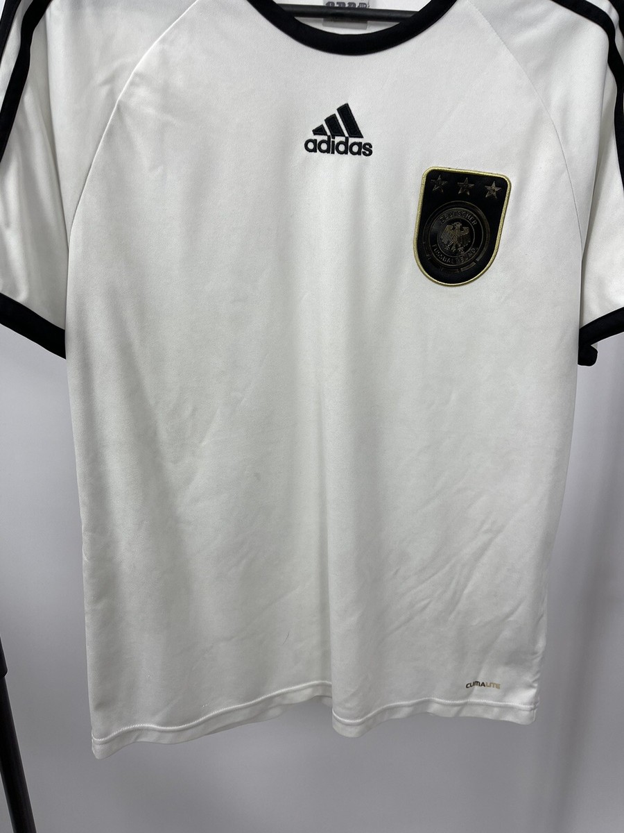 Germany Team Training Jersey Football Shirt White Adidas P41467