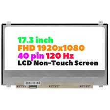 17.3" for MSI GS73VR 7RG FHD 1920x1080 40 Pin LCD Non-Touch Screen Display Panel