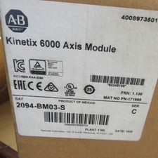 Allen Bradley  2094-BM03-S servo drive kinetix 6000 axis module  US Free Tax