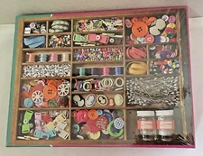 2014 Springbok Puzzle "The Sewing Boxr" ~  500 Piece ~ 18" x 23.5" ~ Brand New