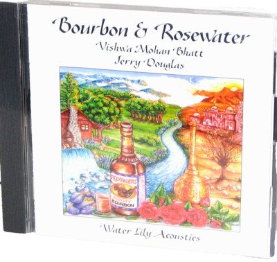 WATER LILY CD WLA-CS-47-CD: Bourbon & Rosewater - VM Bhatt, Douglas, Meyer, 1995
