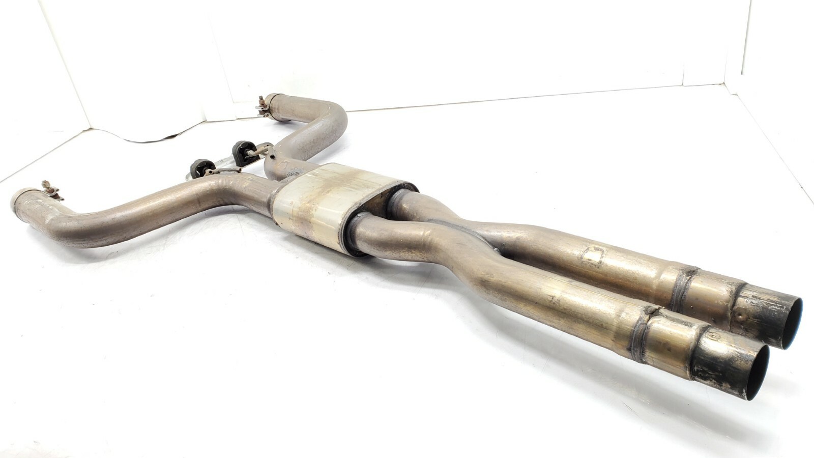2014-2020 MASERATI GHIBLI SQ4 3.0L EXHAUST RESONATOR Y PIPE OEM 13K.