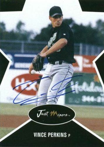 2003 Vince Perkins Black Auto Rookie #/25 - Picture 1 of 2