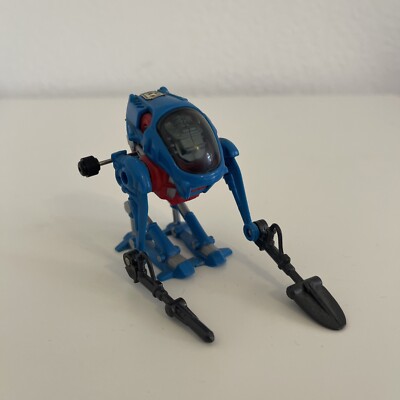 New Ray Workbot Power Robot Vintage 1994 Wind Up Walking Mini Toy 